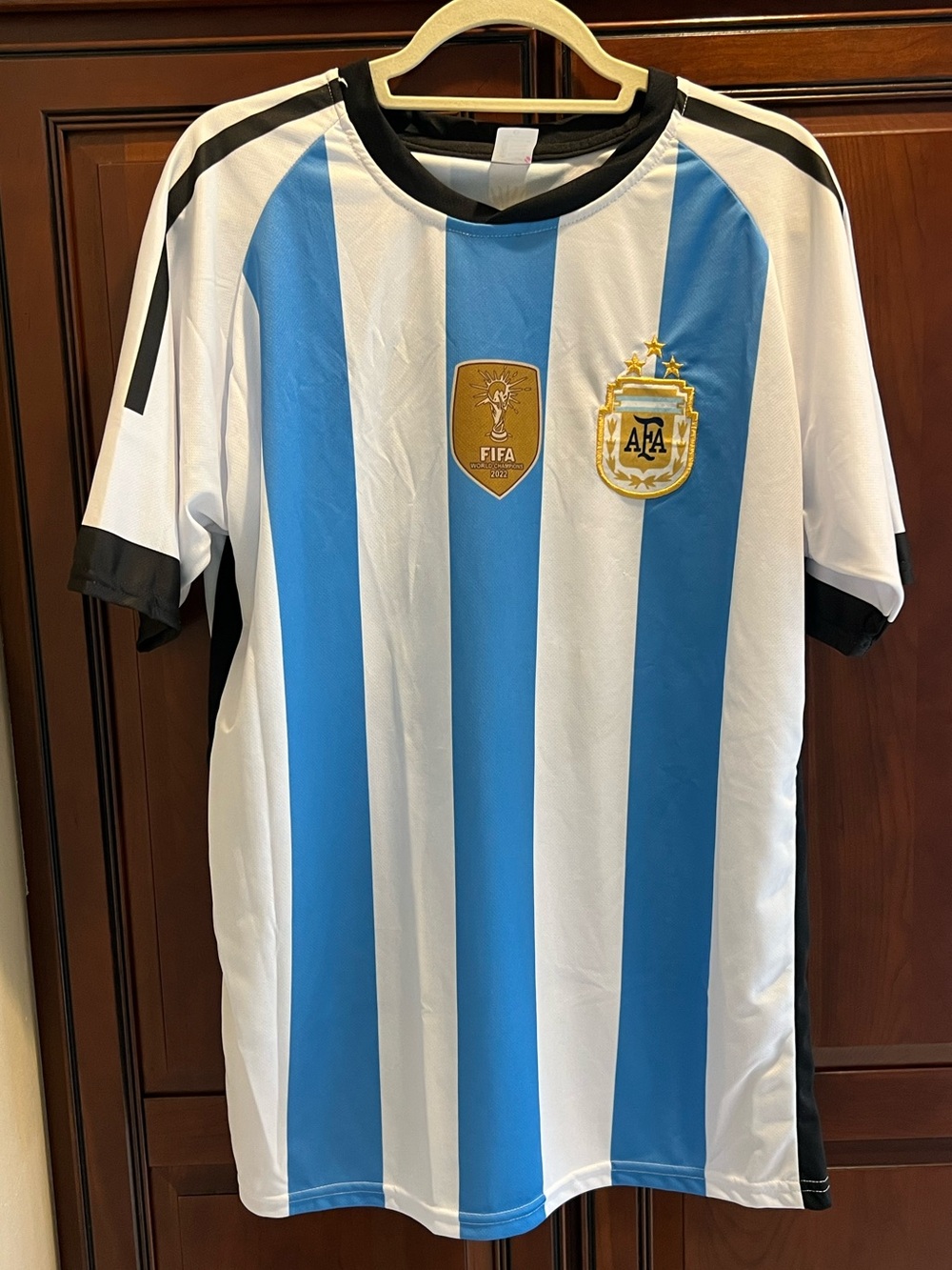 FIFA Argentina National Team Football Commemorative Shirt - L